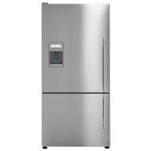 Fisher Paykel Refrigerators 17.6 Cu Ft ActiveSmart Left Hinge Refrigerator With Ice And Water Dispenser, Stainless Steel - E522BLXFDU