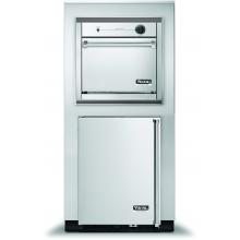 Viking VGSO260TLSS 26-Inch Propane Outdoor Oven In Tower Cabinet With Beverage Center - Left Hinge