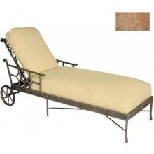 Windham Castings Provence Casual Back Chaise Lounge Cushion , Pasha Ginger LXX