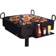 BBQ Guys Campground BBQ Grill On Post - D2-48 B2