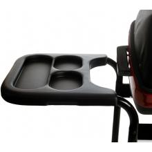 Left Side Shelf With Cup Holders