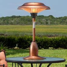 Fire Sense Patio Heaters 700/800/1500 Watt Copper Round Table Top Electric Halogen Patio Heater