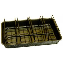 Non-Stick Rib Rack And Pan