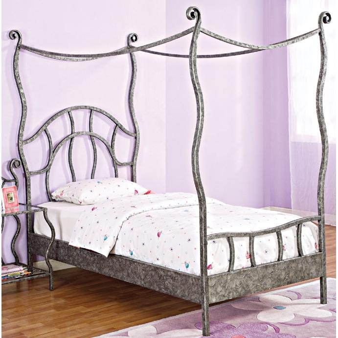 Powell Furniture - Parisian Twin Size Canopy Bed - 407-106