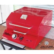 Electri-Chef Safire 115 Volt Table Top Grill-Electri-Chef Red