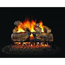 Burnt Split Oak Peterson Real Fyre Vented Log Set