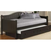 Hillsdale Black Staci Daybed With Trundle Drawer And Slats - 1572DBT