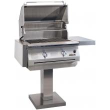 Solaire Gas Grills 30 Inch All Convection Propane Gas Grill On Bolt Down Post
