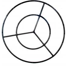 36 Inch Round Double Fire Pit Ring