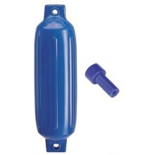 Polyform G-4 Twin Eye Fender 6.5 X 23 - Blue W/ Air Adaptor