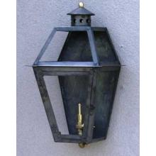 Regency GL18F Beaumont Flat Natural Gas Light With Open Flame Burner And Manual Ignition On Wall Mount
