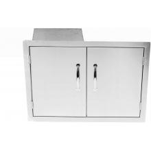 Sunstone Grills 32 Inch Double Access Door With Drawers And Propane Tank Storage