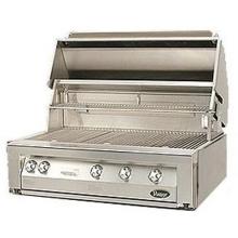 Vintage Gas Grills 42 Inch Built-In Natural Gas Grill With Smoker Burner, Rotisserie Burner, And Adjustable Infrared Sear Zone