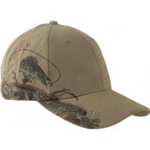 Dri Duck Wildlife Series Cap Walleye - Dark Khaki