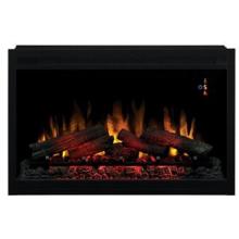 ClassicFlame 36EB220-GRT Traditional 36 Inch Builders Box Built-In Electric Fireplace - Black - 220V