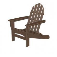 Poly-Wood Recycled Plastic Wood Classic Adirondack Lounge Chair