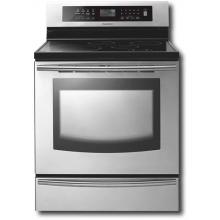 Samsung FTQ307NWGX 5.9 Cu Ft Electric Induction Range W/ Warming Drawer - Stainless Steel