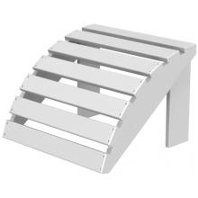 Poly-Wood Recycled Plastic Wood Classic Adirondack Ottoman For AD5030 Adirondack Chair