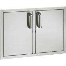 Fire Magic Echelon Flush-Mounted Stainless Double Doors With Trash Tray And Dual Drawers