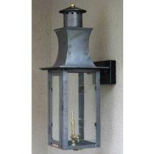 Regency GL30 Governor Natural Gas Light With Open Flame Burner And Electronic Ignition On Decorative Corner Wall Mount