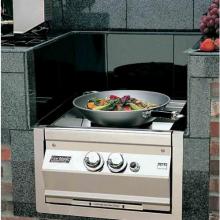 Fire Magic Propane Gas Power Burner W/ Cast Brass Burner & Porcelain Cast Iron Grid - Built In