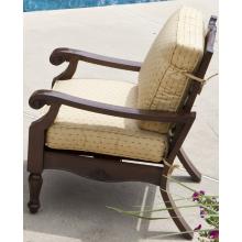 Alfresco Home Westminster Deep Seating Concealed Motion Lounge Chair - Mahogany