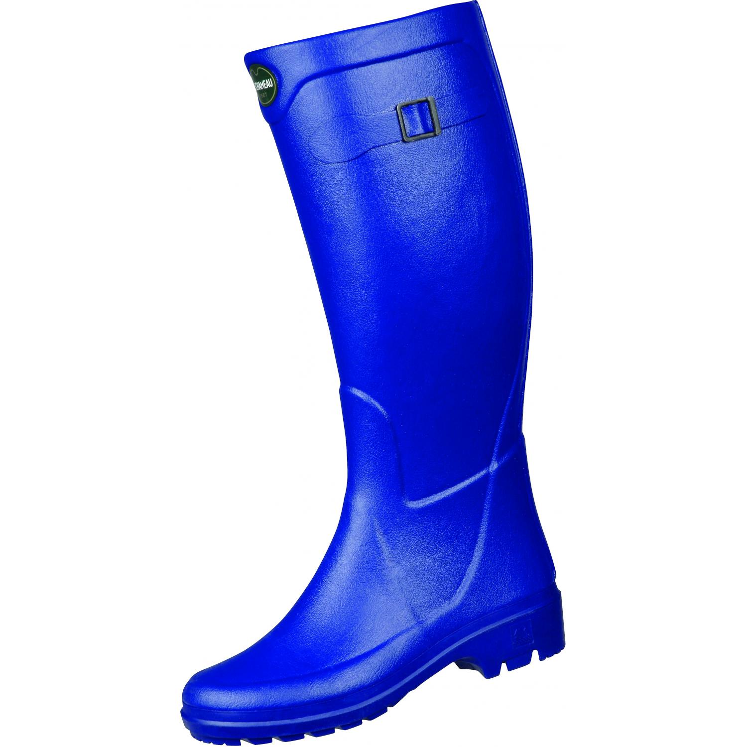 Le Chameau Boots Ladies Iris 2 Fashion Rubber Boots - Blue Klein - Size 10