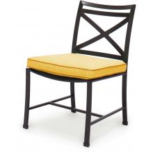 Caluco San Michele Patio Dining Side Chair - Charcoal Gray