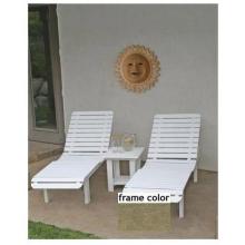 Eagle One Recycled Plastic Avalon Chaise Lounge - Driftwood
