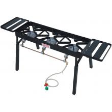 Bayou Classic Stoves With Low Pressure Gas Burners Black Triple Outdoor Stove