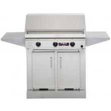 TEC Sterling III FR Infrared Gas Grill On Cabinet