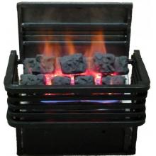Rasmussen Gas Logs 15 Inch Chillbuster Vent Free Natural Gas Log Set With Coalfire Modern Style Basket And Remote Ready Safety Pilot Control