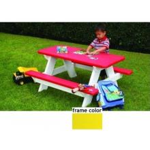 Eagle One Recycled Plastic Kids Picnic Table - Yellow