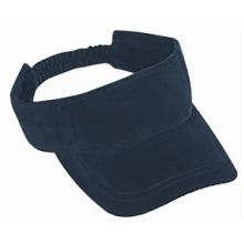 Otto Cap Superior Terry Cloth Sun Visor - Black