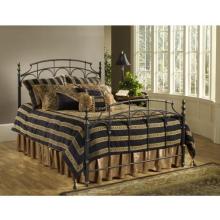 Hillsdale Ennis Rubbed Gold Metal Bed Set With Frame - Full - 1308BFR