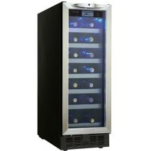 Danby Wine Coolers Silhouette 27 Bottle Built-In Wine Cooler Stainless Steel - DWC276BLS