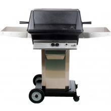 PGS Gas Grills A40 Cast Aluminum Natural Gas Grill On Stainless Steel Portable Pedestal Base