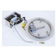 Peterson Outdoor Campfyre 24 Inch Natural Gas Manual Safety Pilot Stainless Steel Fire Pit Burner Kit