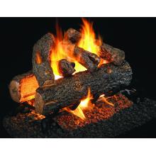 Golden Oak Designer Plus Peterson Real Fyre Vented Log Set
