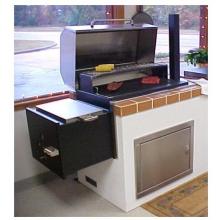 Texas Barbecues 500 Brick-In Barbecue Pit/Smoker
