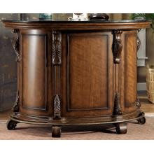 Powell Furniture - Bourbon Street Yorktown Cherry Traditional Bar With Black Granite Top (ships In Cartons) - 579-920