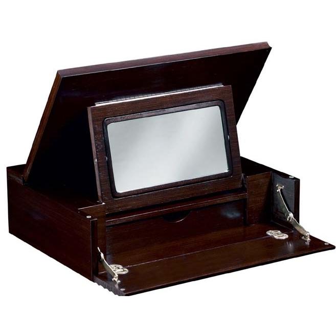 The Kohler Escale Makeup Bathroom Vanity Brown Finish - K-18597-F29