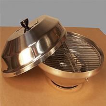 California Outdoor Concepts Stainless Steel Gas Grill Fire Pit Table Insert - Propane