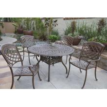 Darlee Sedona Cast Aluminum Patio Dining Set - 48 Inch Round