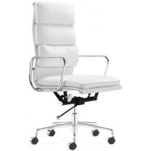 Zuo Modern Showcase Office Chair (Hi-back) White 205046