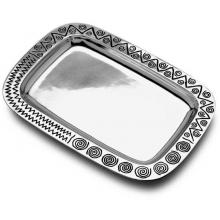 Wilton Armetale Reggae Rectangular Serving Tray - Medium