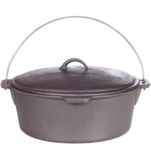 Cajun Cookware Dutch Ovens 20 Quart Cast Iron Dutch Oven