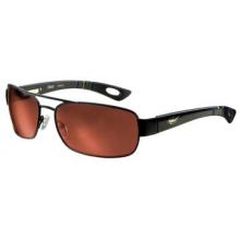 Old Harbor Outfitters Captain Sunglasses, Black W/ Copper Glass Lenses