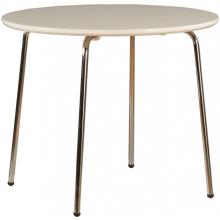 Powell Furniture - White Dry-Erase Activity Table With Chrome Legs - 274-503