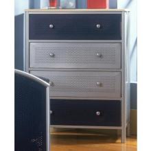 Hillsdale Universal Silver And Navy Youth Chest - 1177-784